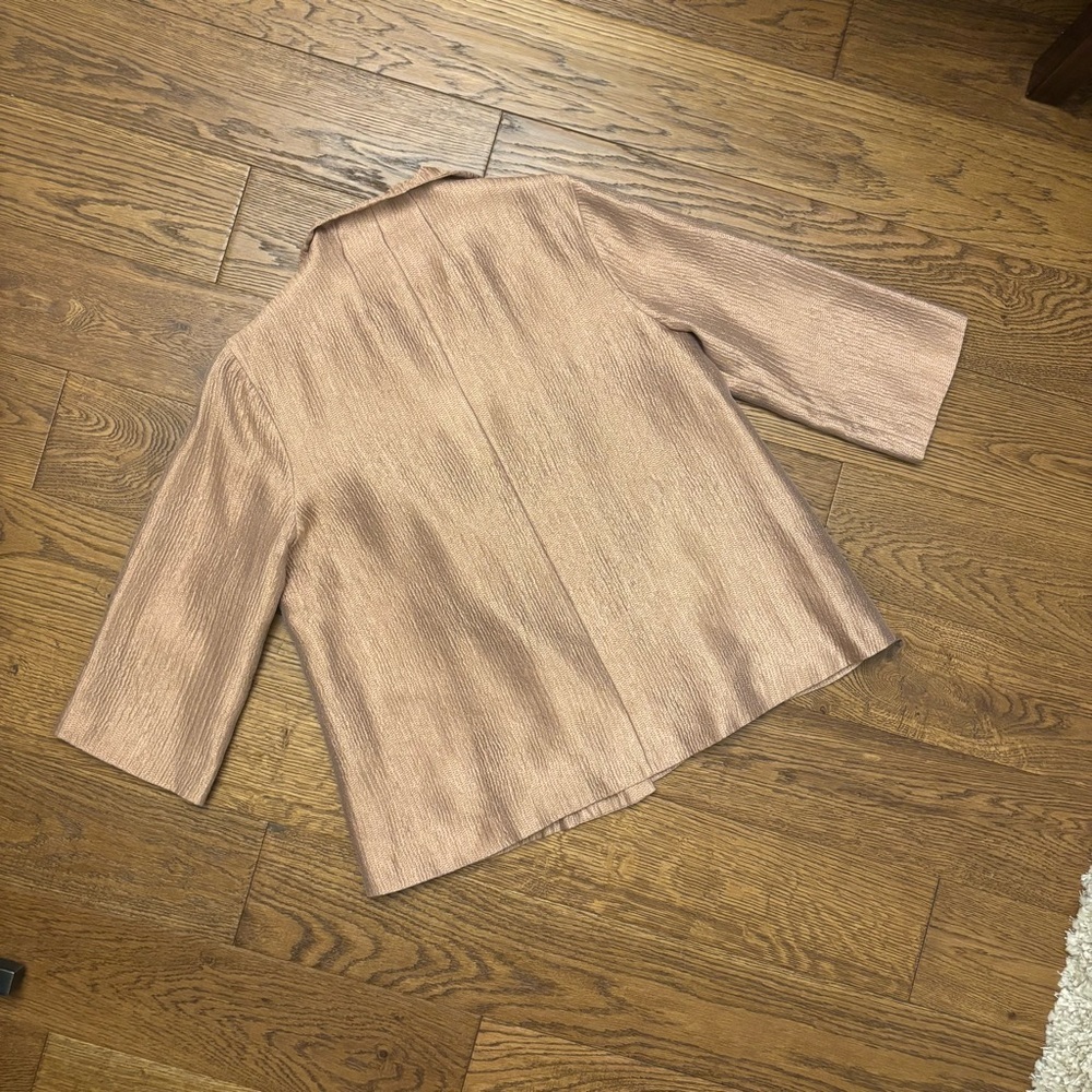 Eileen Fisher silk cardigan - Picture 10 of 11
